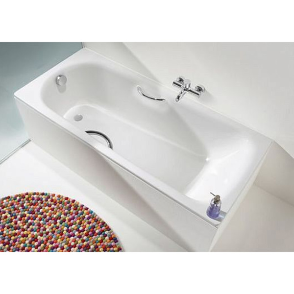 1334.3401.0001 Saniform Plus STAR ванна 1700*730 + отвр д/ручек + full anti slip KALDEWEI