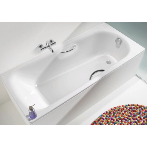 1334.0001.3001 НЕ ЗАКАЗЫВАТЬ Saniform Plus STAR ванна 1700*730 + отвр д/ручек + isi KALDEWEI