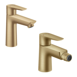 Комплект смесителей Hansgrohe Talis E 71712140+71720140 бронза