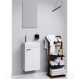 Тумба с раковиной + зеркало Мастер-Бокс Леон Aqwella Mb-L.00.04