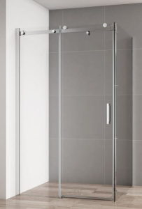 Душевой уголок Cezares Stylus STYLUS-SOFT-AH-1-140/100-C-Cr 140х100 профиль хром, прозрачное стекло