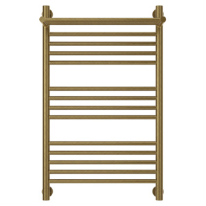 Полотенцесушитель водяной Сунержа Богема+ 50x80 с полкой, состаренная бронза