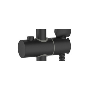 Держатель лейки на штангу ESKO SCS855 Black черный матовый