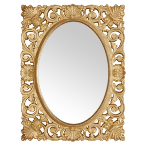 Зеркало 950х725 в раме золото Прагматика M-753-02