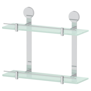Полка стеклянная двойная Harmonie Artwelle HAR 037